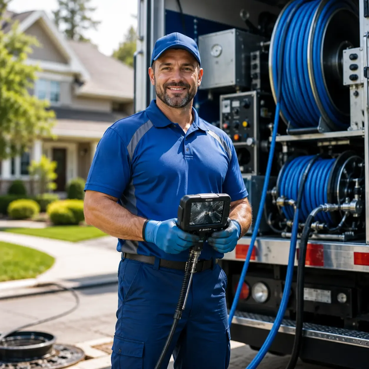 Local outdoor drain cleaning specialists in Stronghurst, IL